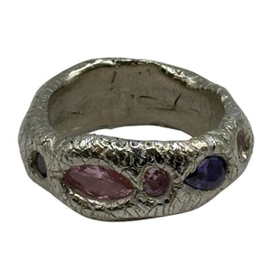 Purple Nugget Ring Size 7.5