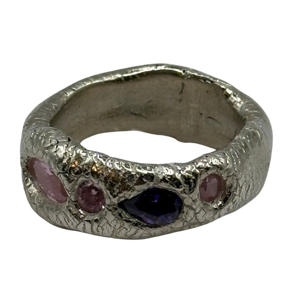 Purple Nugget Ring Size 7.5