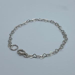 Heart Chain Bracelet