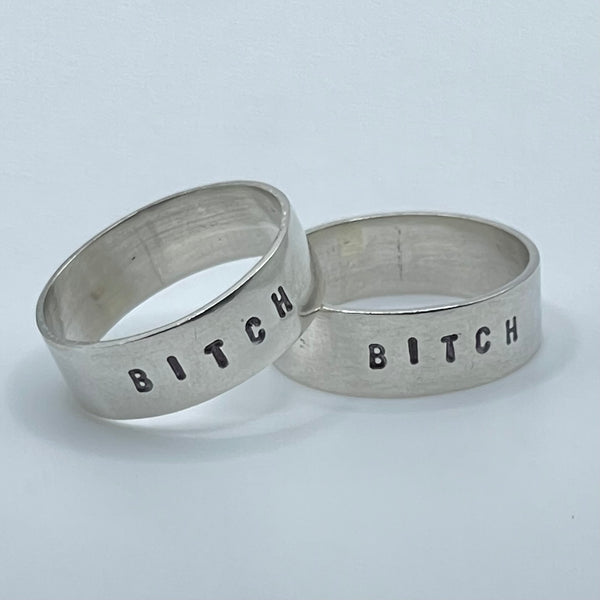 Stamped Word Bands